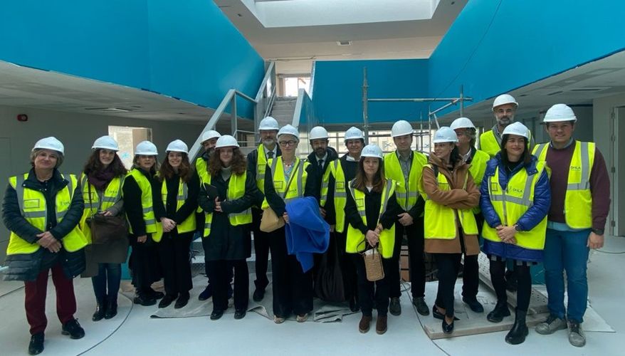 thumbnail image - Representantes de la Comisión Europea, el Ministerio de Hacienda y el Govern de les Illes Balears visitan las obras de la nueva sede de la ICTS SOCIB, cofinanciada por el Programa FEDER 2021-2027