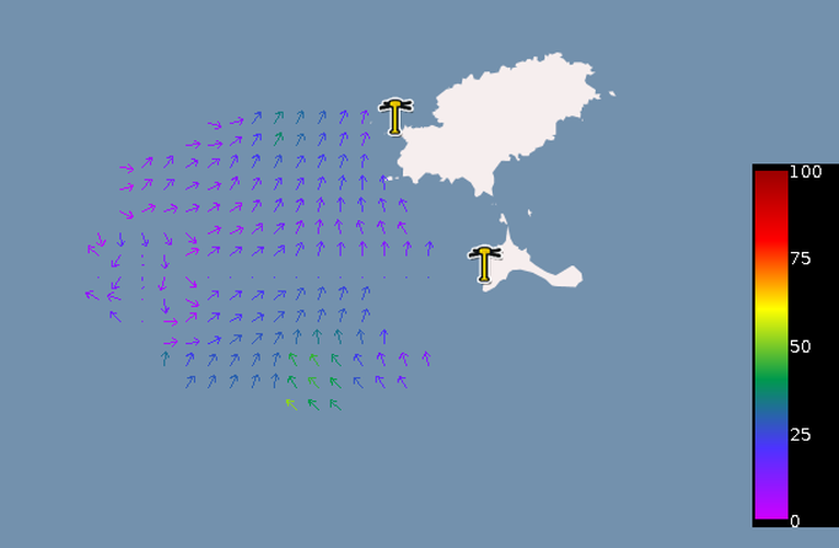 thumbnail image - Surface circulation patterns in the Ibiza channel from HF Radar Data: Initial results and QC procedures