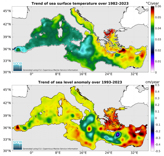 thumbnail image - Nuevo récord de temperatura oceánica en 2023: el calentamiento global sigue afectando al mar Mediterráneo
