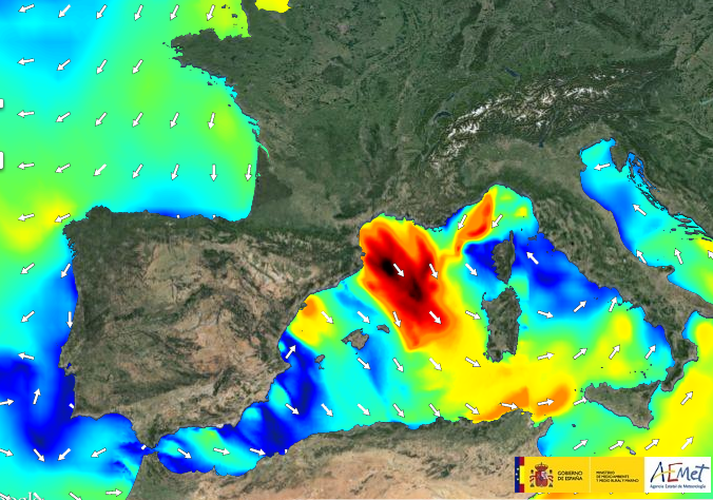 thumbnail image - El planeador del SOCIB está monitorizando en unas condiciones atmosféricas y oceánicas extremadamente duras